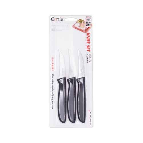 3PC Crescent Fruit Knife