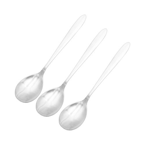 3pc No. 1 Simple Round Spoon