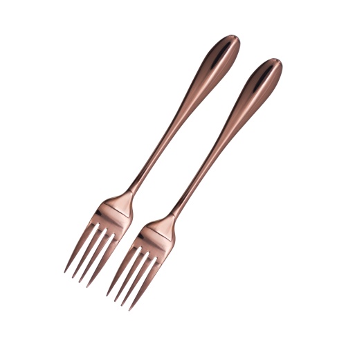 1012 No. 2 Rose Gold Fork 2PC